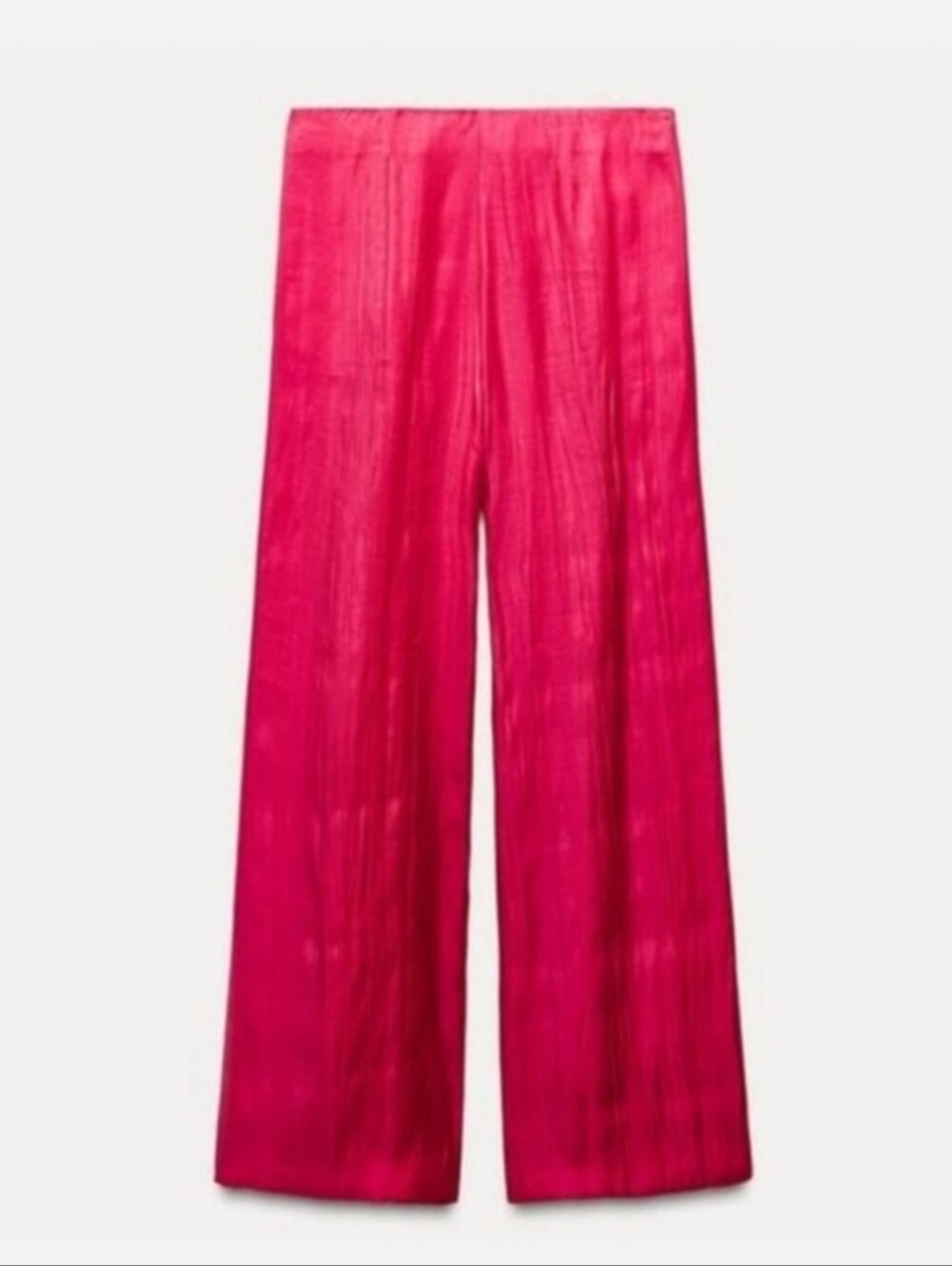 Zara Set 2pc Wide Pants and Blazer Pink Size XL - Picture 10 of 16